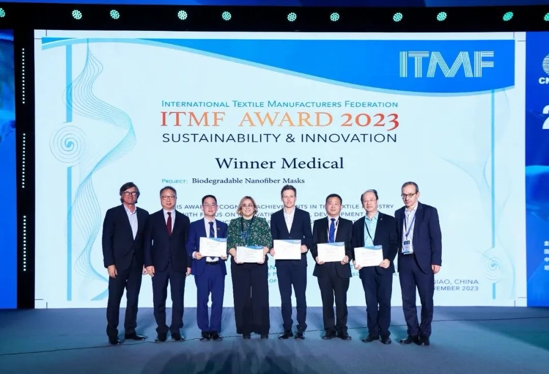 Winner Medical reçoit le prix de la durabilité et de l'innovation de l'ITMF