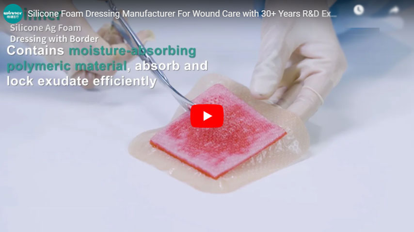 Fabricant de pansement en mousse de Silicone pour le soin des plaies avec plus de 30 ans d’expérience en R&D