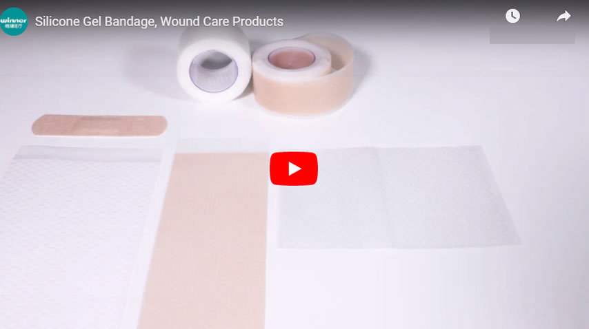 Bandage Gel Silicone, produits de soins des plaies