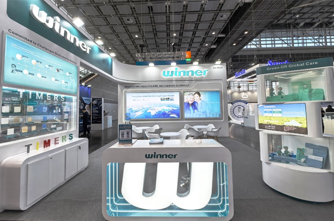 Winner Medical fait ses débuts à Medica 2025, présentant la technologie, les initiatives vertes et la mise en page mondiale