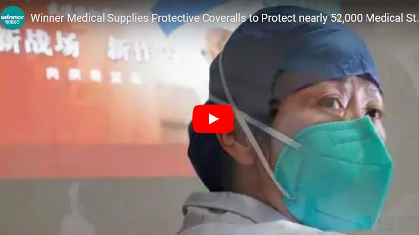 Winner Medical fournit des combinaisons de protection pour protéger près de 52 000 membres du personnel médical contre l’épidémie