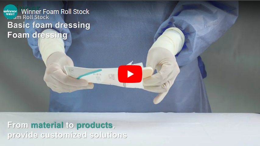 Foam Roll Stock, produits de soins des plaies